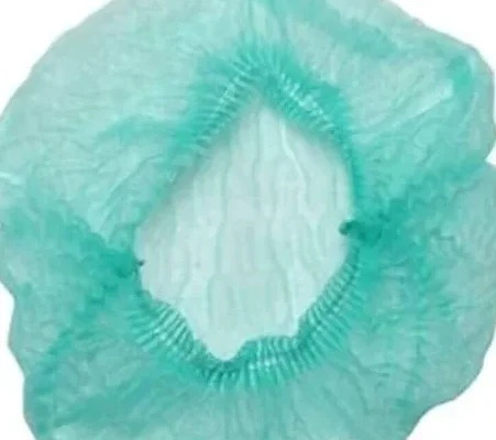 green-disposable-bouffant-cap-2
